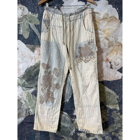 New Free People X We The Free Cheshire Low-Slung Boyfriend  Jeans Size Xs - Picture 2 of 4